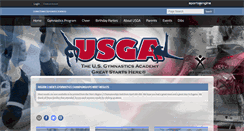 Desktop Screenshot of eugenegymnastics.com